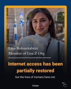 Internet access has been partially restored — but the lives of Iranians have not.