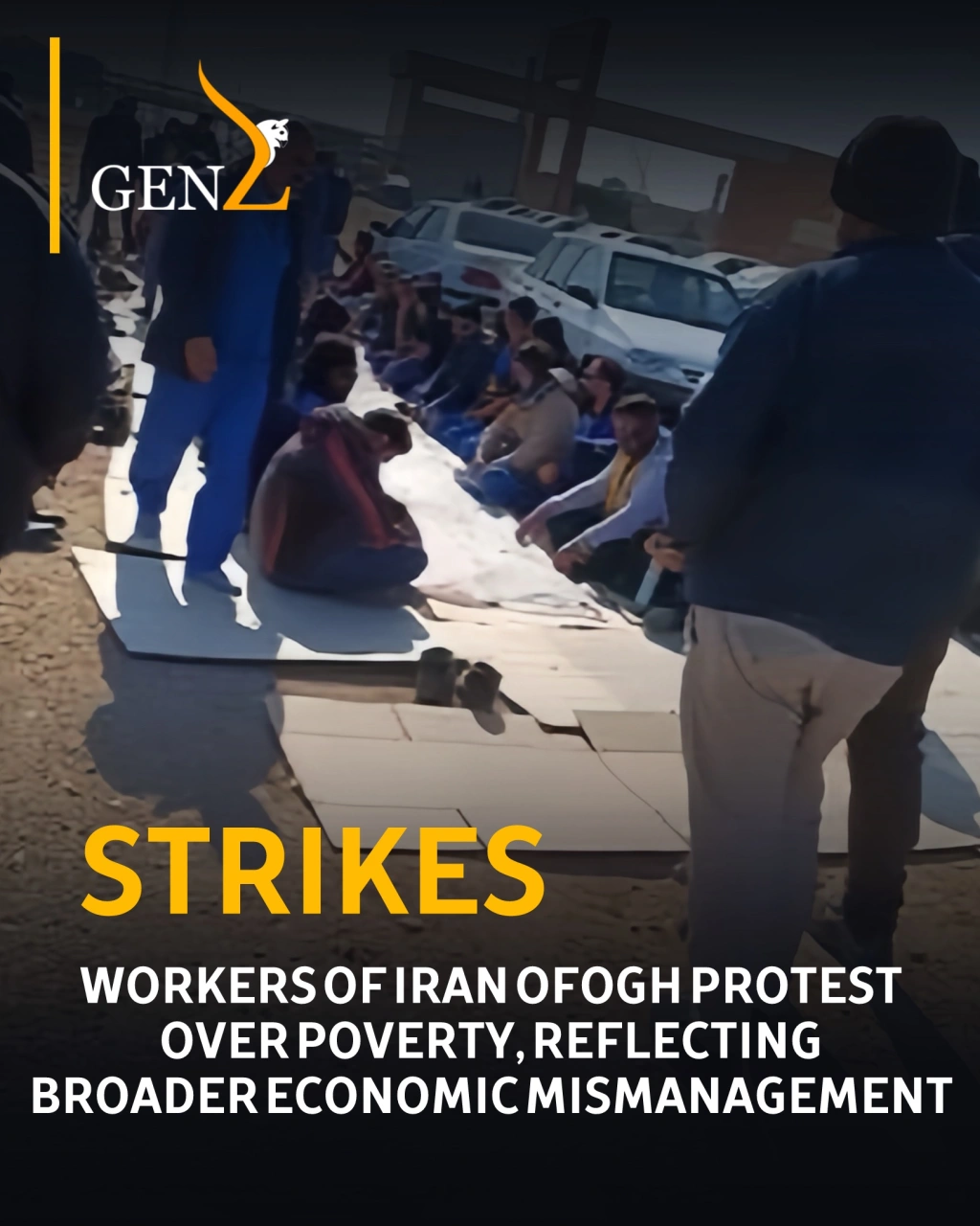 Workers of Iran Ofogh Protest Over Poverty, Reflecting Broader Economic Mismanagement